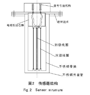 圖2  傳感器結構