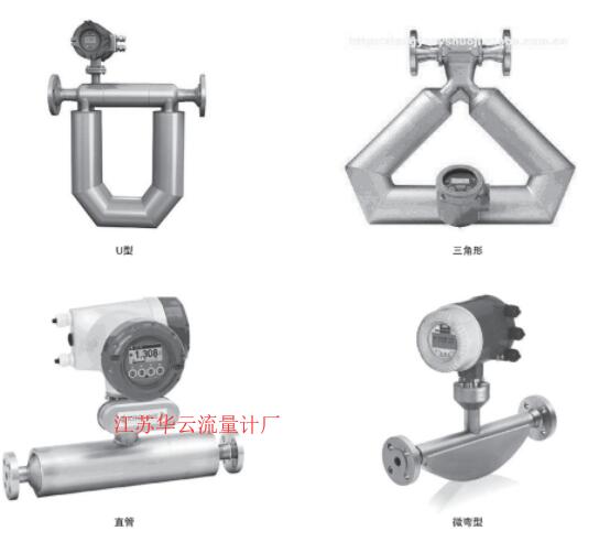 圖4 科氏質(zhì)量流量計類型Fig.4 Type of coriolis mass flowmeter